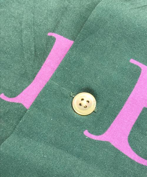 BoTT（ボット）BoTT (ボット) 22SS 2Y S/SL Shirt/ボット/221BOTT03 グリーン サイズ:Ｌの古着・服飾アイテム