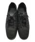 中古・古着 YOHJI YAMAMOTO (ヨウジヤマモト) BLACK CANVAS LOW CUT SNEAKERS ブラック サイズ:02：6000円