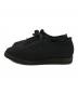 YOHJI YAMAMOTO (ヨウジヤマモト) BLACK CANVAS LOW CUT SNEAKERS ブラック サイズ:02：4000円