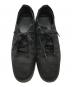 中古・古着 YOHJI YAMAMOTO (ヨウジヤマモト) BLACK CANVAS LOW CUT SNEAKERS ブラック サイズ:02：4000円