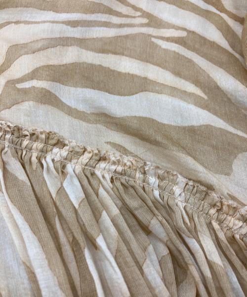 forte forte（フォルテ・フォルテ）forte forte (フォルテ・フォルテ) 総柄ワンピース/フォルテ・フォルテ ベージュの古着・服飾アイテム