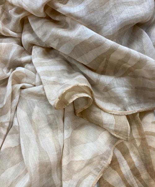 forte forte（フォルテ・フォルテ）forte forte (フォルテ・フォルテ) 総柄ワンピース/フォルテ・フォルテ ベージュの古着・服飾アイテム