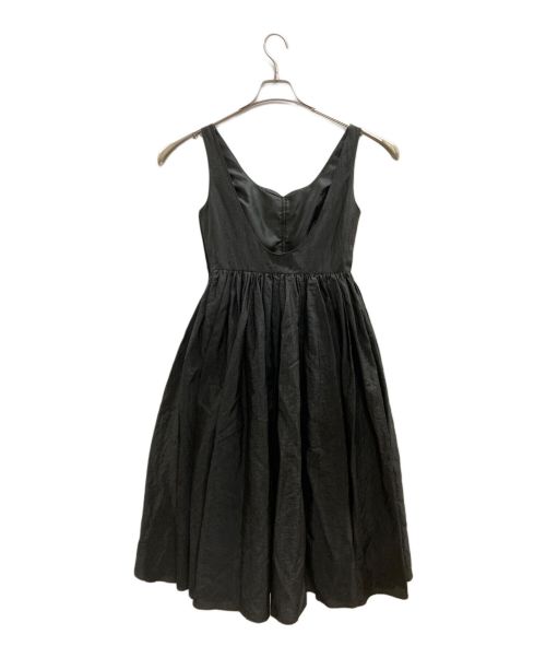 MECRE（メクル）MECRE (メクル) オープンバックタンクワンピース ブラック サイズ:Ｍの古着・服飾アイテム