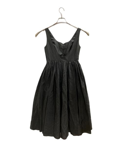 MECRE（メクル）MECRE (メクル) オープンバックタンクワンピース ブラック サイズ:Ｍの古着・服飾アイテム