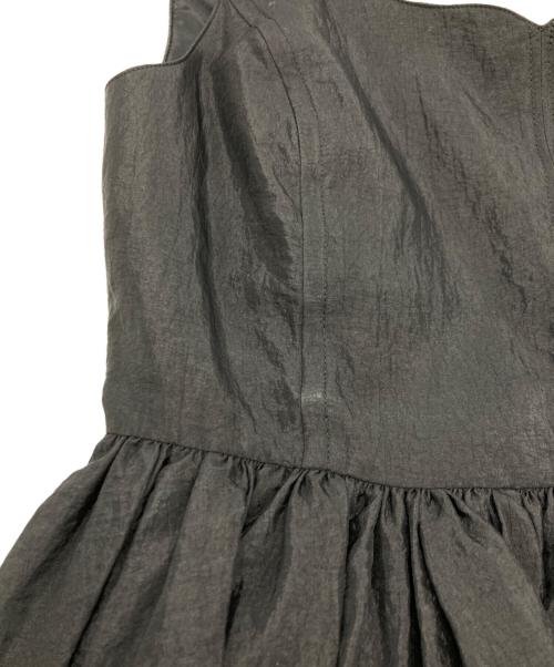 MECRE（メクル）MECRE (メクル) オープンバックタンクワンピース ブラック サイズ:Ｍの古着・服飾アイテム