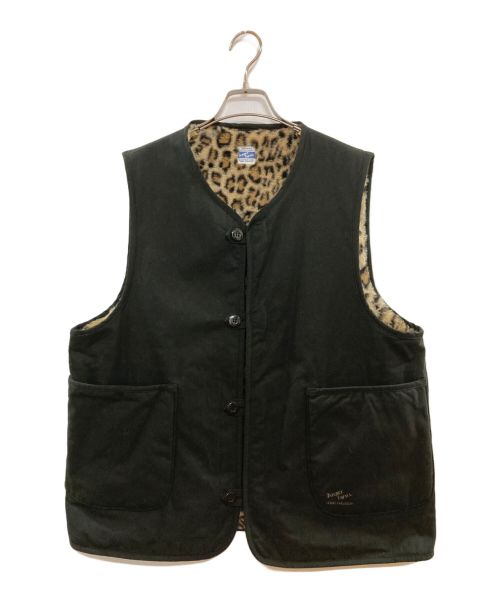 ARMY TWILL（アーミーツイル）ARMY TWILL (アーミーツイル) リバーシブルベスト　AM-22AW4501-FRK ブラウン×ブラック サイズ:Ｌの古着・服飾アイテム