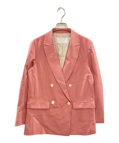 NOLLEY'S sophi（ノーリーズソフィー）NOLLEY'S sophi (ノーリーズソフィー) ウォッシャブルストレッチダブルジャケット/ノーリーズソフィー/2-0030-5-05-001 ピンク サイズ:36の古着・服飾アイテム