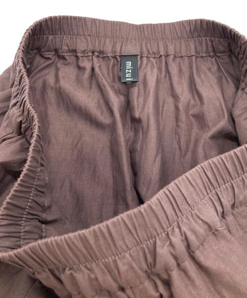 mizuiro-ind（ミズイロインド）mizuiro-ind (ミズイロインド) ボリュームフレアスカート/ミズイロインド/3-260010 ブラウン サイズ:Freeの古着・服飾アイテム