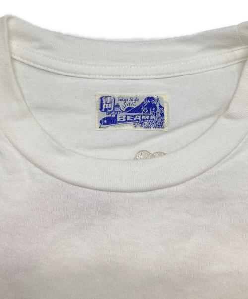 BEAMS BOY（ビームスボーイ）BEAMS BOY (ビームスボーイ) テーラー東洋 (テーラートウヨウ) 別注 STAR＆PINK DRAGON Tシャツ　13-04-0238-086 ホワイト サイズ:Freeの古着・服飾アイテム