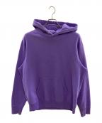 upperfieldoneアッパーフィールドワン）の古着「プルオーバーパーカー/アッパーフィールドワン」｜パープル