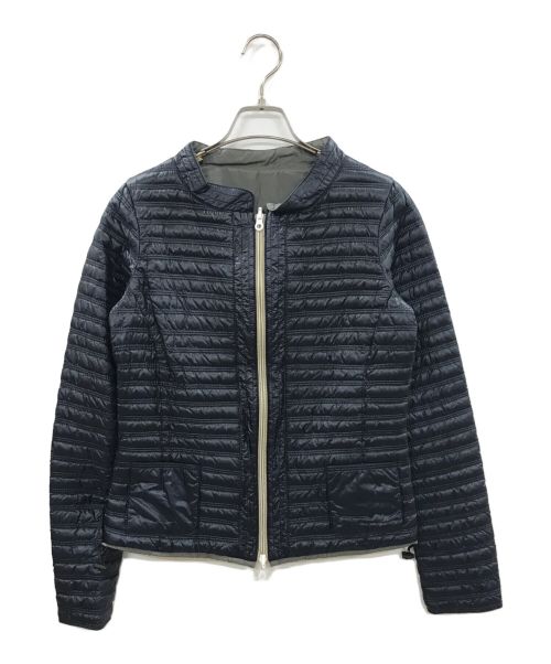 DUVETICA（デュベティカ）DUVETICA (デュベティカ) キルティングダウンジャケット ネイビー サイズ:42の古着・服飾アイテム