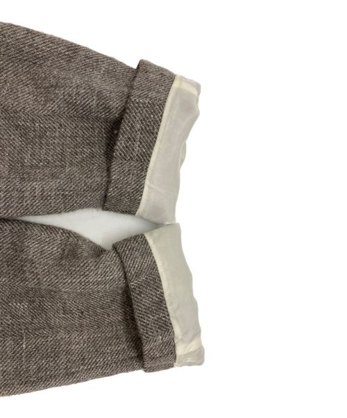 hazama（ハザマ）hazama (ハザマ) 経年真価のジャケットコート　17AW ベージュ サイズ:表記なしの古着・服飾アイテム