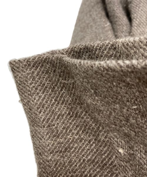 hazama（ハザマ）hazama (ハザマ) 経年真価のジャケットコート　17AW ベージュ サイズ:表記なしの古着・服飾アイテム