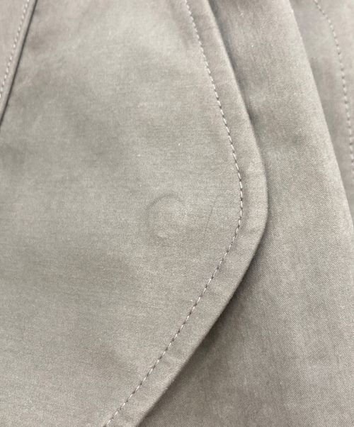 THE RERACS（ザ リラクス）THE RERACS (ザ リラクス) フーデッド ルーズ ショート モッズコート カーキ サイズ:48の古着・服飾アイテム