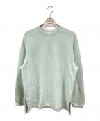 GALLARDA GALANTEガリャルダガランテ）の古着「カシミヤオーバーニット/ガリャルダガランテ/GGZ1022305A0008」｜ブルー