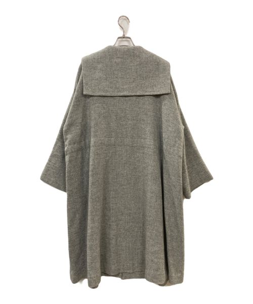 LOISIR（ロワズィール）LOISIR (ロワズィール) ウールセーラーカラーコート　23AW グレー サイズ:Freeの古着・服飾アイテム