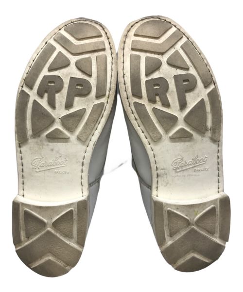 PARABOOT（パラブーツ）PARABOOT (パラブーツ) CHAMBORDレザーシューズ ホワイト サイズ:6 1/2の古着・服飾アイテム