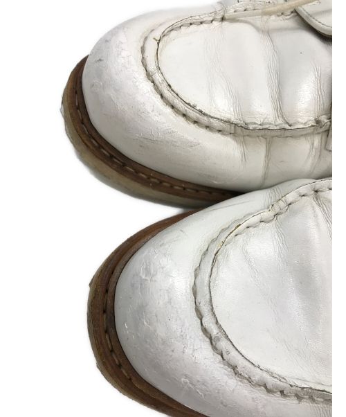 PARABOOT（パラブーツ）PARABOOT (パラブーツ) CHAMBORDレザーシューズ ホワイト サイズ:6 1/2の古着・服飾アイテム
