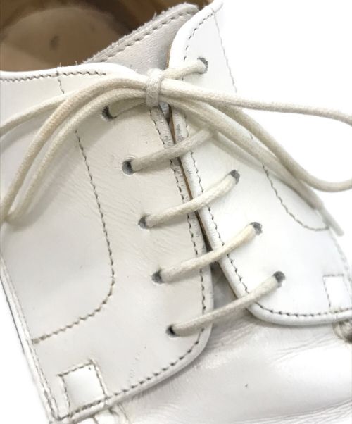 PARABOOT（パラブーツ）PARABOOT (パラブーツ) CHAMBORDレザーシューズ ホワイト サイズ:6 1/2の古着・服飾アイテム