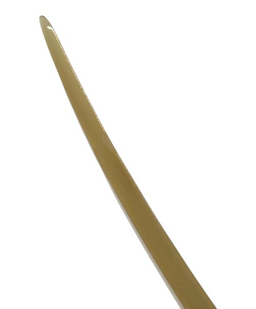 HERMES（エルメス）HERMES (エルメス) 簪　ロカイユバッファローホーン ベージュ×ブラウンの古着・服飾アイテム