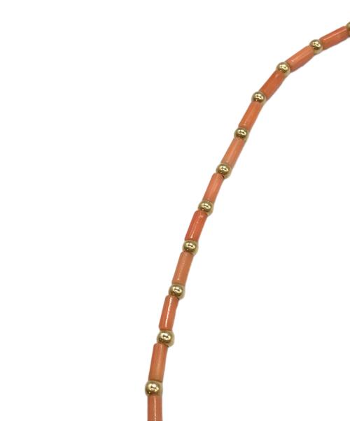 eliou（エリゥ）eliou (エリゥ) TAYOネックレス　TOMORROWLAND取り扱い オレンジの古着・服飾アイテム