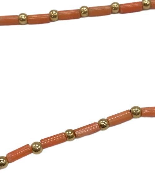 eliou（エリゥ）eliou (エリゥ) TAYOネックレス　TOMORROWLAND取り扱い オレンジの古着・服飾アイテム