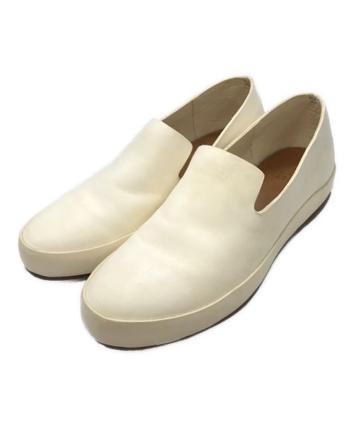 FEIT（フェイト（ファイト））FEIT (フェイト（ファイト）) HAND SEWN SLIPPER アイボリー サイズ:EUR41の古着・服飾アイテム