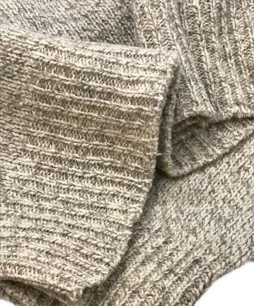 L.L.Bean（エルエルビーン）L.L.Bean (エルエルビーン) 80’ｓクルーネックニット　　L.L.Bean ベージュ サイズ:TALLの古着・服飾アイテム