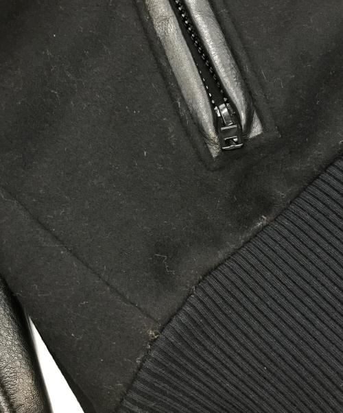 A FEW GOOD KIDS（アフューグッドキッズ）A FEW GOOD KIDS (アフューグッドキッズ) エコレザースリーブスタジャン　アフューグッドキッズ ブラック サイズ:Sの古着・服飾アイテム