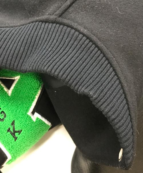 A FEW GOOD KIDS（アフューグッドキッズ）A FEW GOOD KIDS (アフューグッドキッズ) エコレザースリーブスタジャン　アフューグッドキッズ ブラック サイズ:Sの古着・服飾アイテム