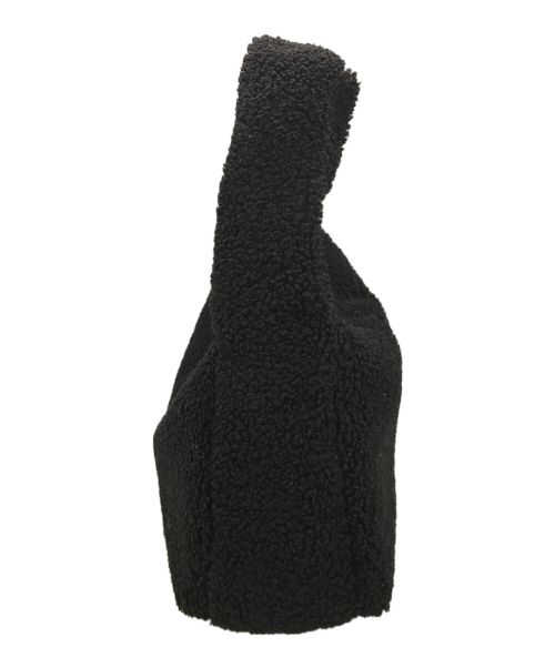 ARMANI EXCHANGE（アルマーニ エクスチェンジ）ARMANI EXCHANGE (アルマーニ エクスチェンジ) ボアミディハンドバッグ ブラックの古着・服飾アイテム