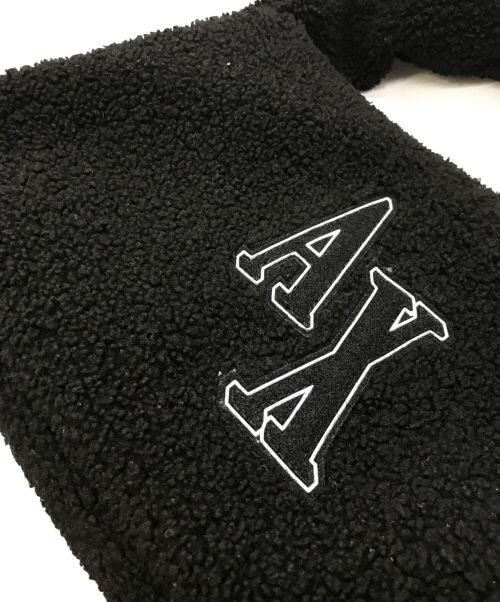 ARMANI EXCHANGE（アルマーニ エクスチェンジ）ARMANI EXCHANGE (アルマーニ エクスチェンジ) ボアミディハンドバッグ ブラックの古着・服飾アイテム