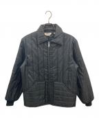 MONTGOMERY WARDモンゴメリーワード）の古着「キルティングジャケット　モンゴメリーワード」｜ブラック