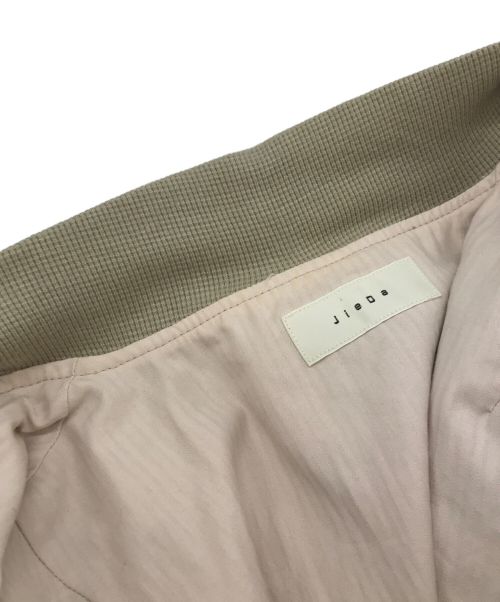 jieda（ジエダ）jieda (ジエダ) フライトジャケット ベージュ サイズ:2の古着・服飾アイテム