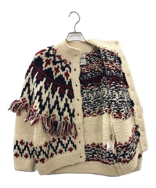 estelle（エステール）estelle (エステール) ニットカーディガン アイボリー サイズ:Freeの古着・服飾アイテム