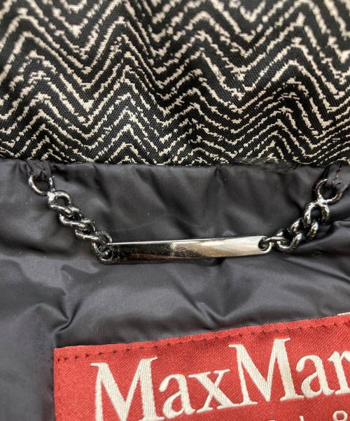 Max Mara Studio（マックスマーラ ストゥディオ）Max Mara Studio (マックスマーラ ストゥディオ) ファーダウンコート グレー サイズ:36の古着・服飾アイテム