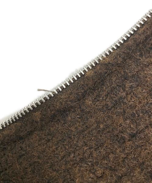 JOURNAL STANDARD relume（ジャーナルスタンダード レリューム）JOURNAL STANDARD relume (ジャーナルスタンダード レリューム) ジャガードWジップカーディガン ブラウン サイズ:Freeの古着・服飾アイテム