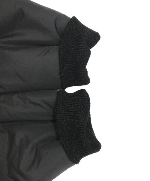 SueUNDERCOVER（スーアンダーカバー）SueUNDERCOVER (スーアンダーカバー) ドッキング中綿ジャケット ブラック サイズ:1の古着・服飾アイテム