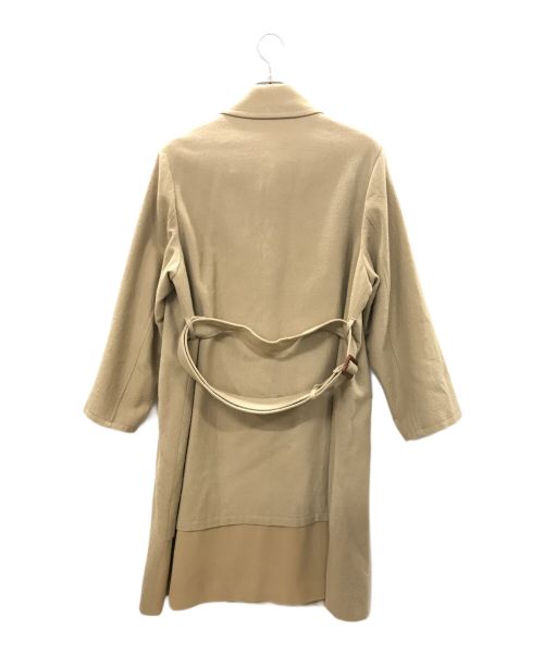 SueUNDERCOVER（スーアンダーカバー）SueUNDERCOVER (スーアンダーカバー) コットンフランネルトレンチコート ブラウン サイズ:1の古着・服飾アイテム