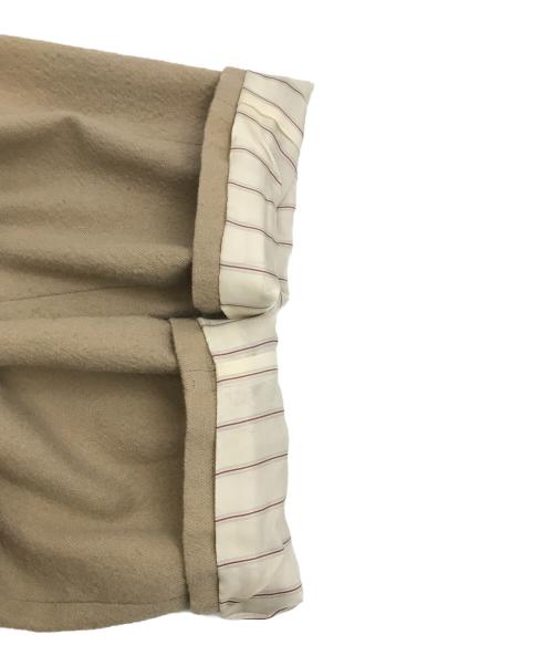 SueUNDERCOVER（スーアンダーカバー）SueUNDERCOVER (スーアンダーカバー) コットンフランネルトレンチコート ブラウン サイズ:1の古着・服飾アイテム