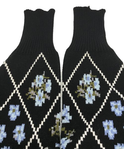 furfur（ファーファー）furfur (ファーファー) ドルマンスリーブニット ブラック サイズ:Freeの古着・服飾アイテム