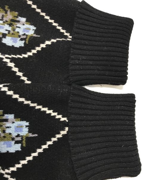 furfur（ファーファー）furfur (ファーファー) ドルマンスリーブニット ブラック サイズ:Freeの古着・服飾アイテム