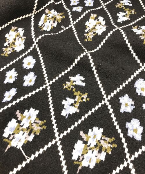 furfur（ファーファー）furfur (ファーファー) ドルマンスリーブニット ブラック サイズ:Freeの古着・服飾アイテム