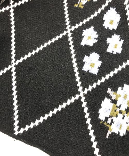 furfur（ファーファー）furfur (ファーファー) ドルマンスリーブニット ブラック サイズ:Freeの古着・服飾アイテム