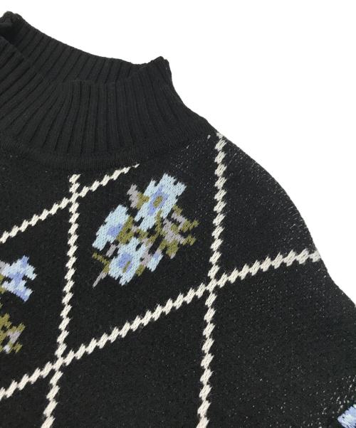 furfur（ファーファー）furfur (ファーファー) ドルマンスリーブニット ブラック サイズ:Freeの古着・服飾アイテム