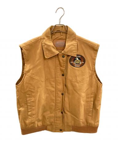 70,s wrangler ブラウンベスト USA 中古・古着通販】Wrangler (ラングラー) ベスト/ラングラー/NFR ロデオ