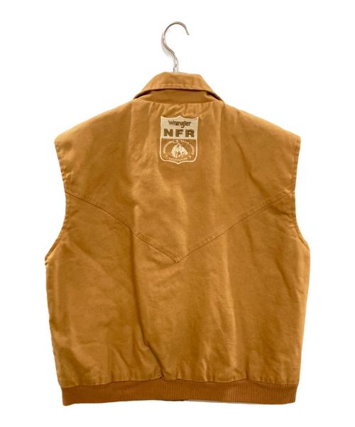 Wrangler（ラングラー）Wrangler (ラングラー) ベスト/ラングラー/NFR ロデオ ブラウン サイズ:Lの古着・服飾アイテム
