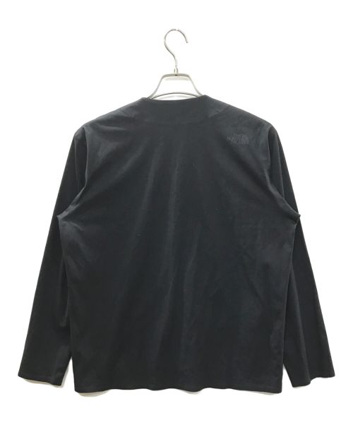 THE NORTH FACE（ザ ノース フェイス）THE NORTH FACE (ザ ノース フェイス) TECH LOUNGE CARDIGAN　NT11761 ブラック サイズ:Ｌの古着・服飾アイテム