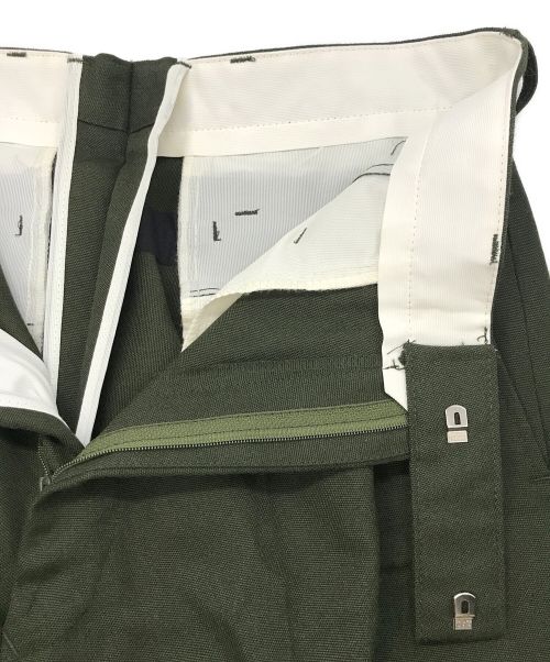 イギリス軍（イギリスグン）イギリス軍 (イギリス軍) BARRACKパンツ グリーン サイズ:85/88/104の古着・服飾アイテム