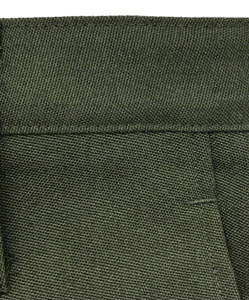 イギリス軍（イギリスグン）イギリス軍 (イギリス軍) BARRACKパンツ グリーン サイズ:85/88/104の古着・服飾アイテム